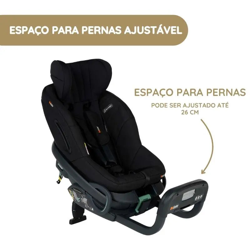 BeSafe Cadeira Auto Stretch 2 - Dark Grey Mélange
