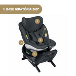 BeSafe Cadeira Auto iZi Turn i-Size - Fresh Black Cab