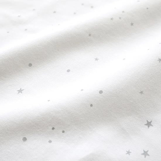 Bemini Lençol de Cama 70x140cm - Little stars print ecru