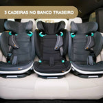 Besafe Cadeira Auto Flex FIX 2 i-Size - Metallic Mélange