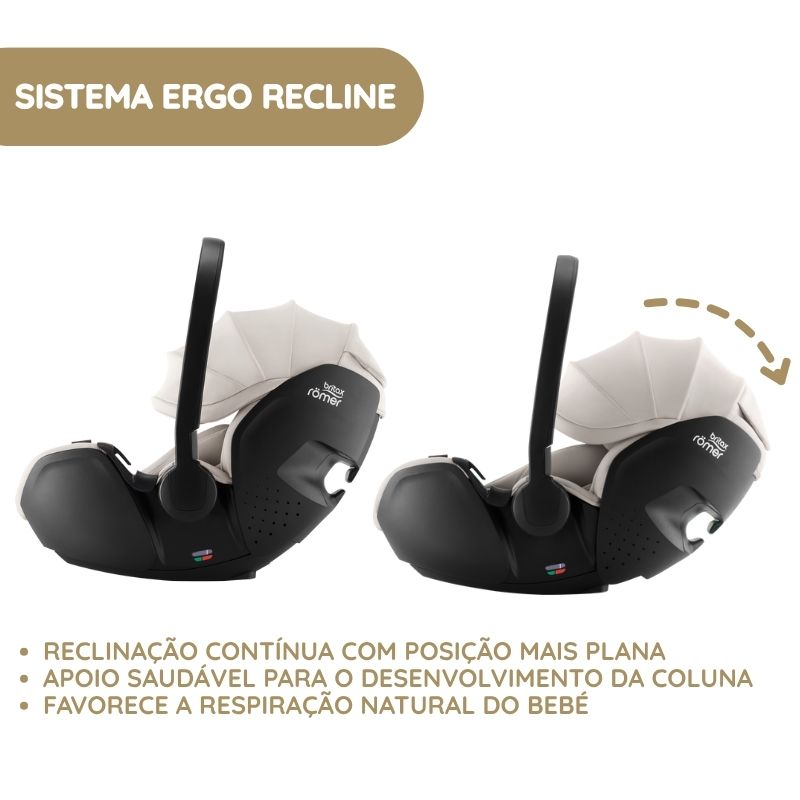 Britax Römer Cadeira Auto Baby-Safe Pro - Linen Grey LUX