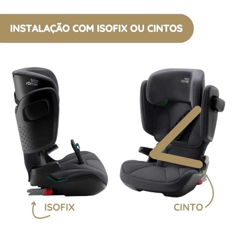 Britax Römer Cadeira Auto Kidfix I-Size - Storm Grey