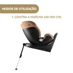 Britax Römer Cadeira Auto Swivel-Grow Max Air - LUX Urban Olive