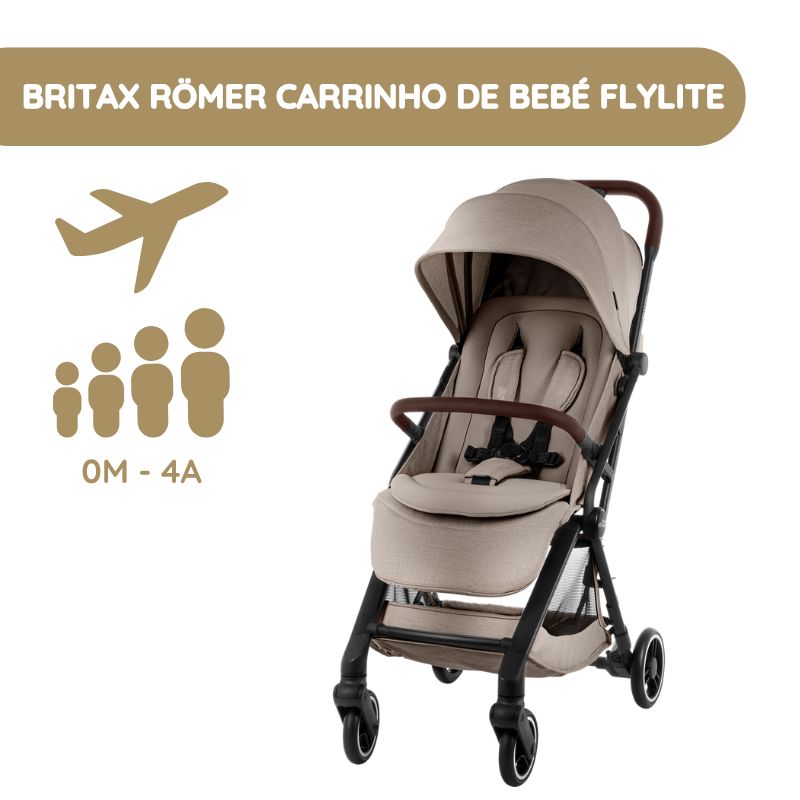 Britax Römer Carrinho de Bebé Flylite - Teak