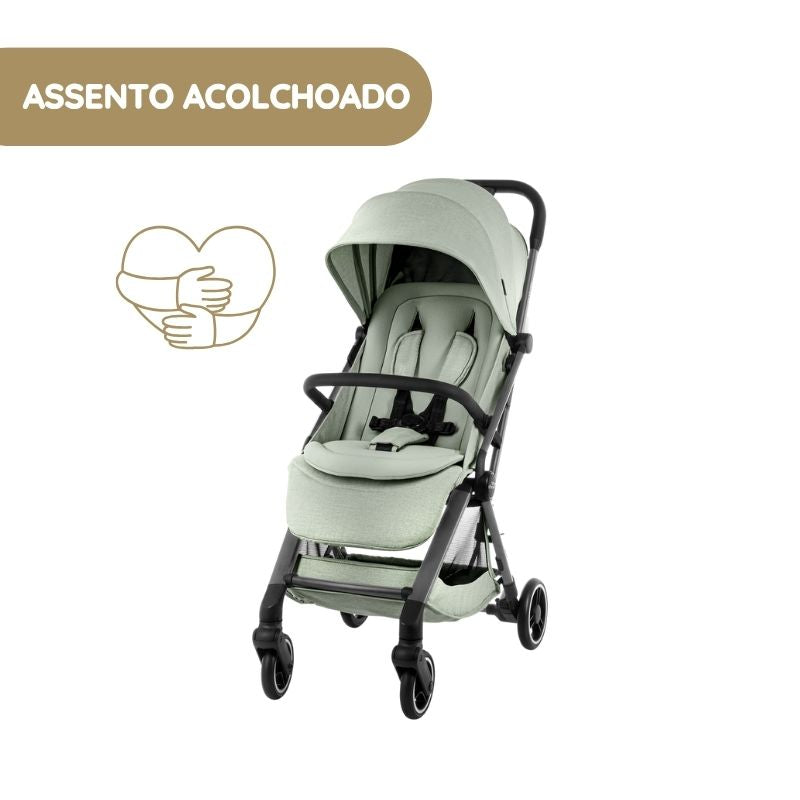 Britax Römer Carrinho de Bebé Flylite - Carbon Black