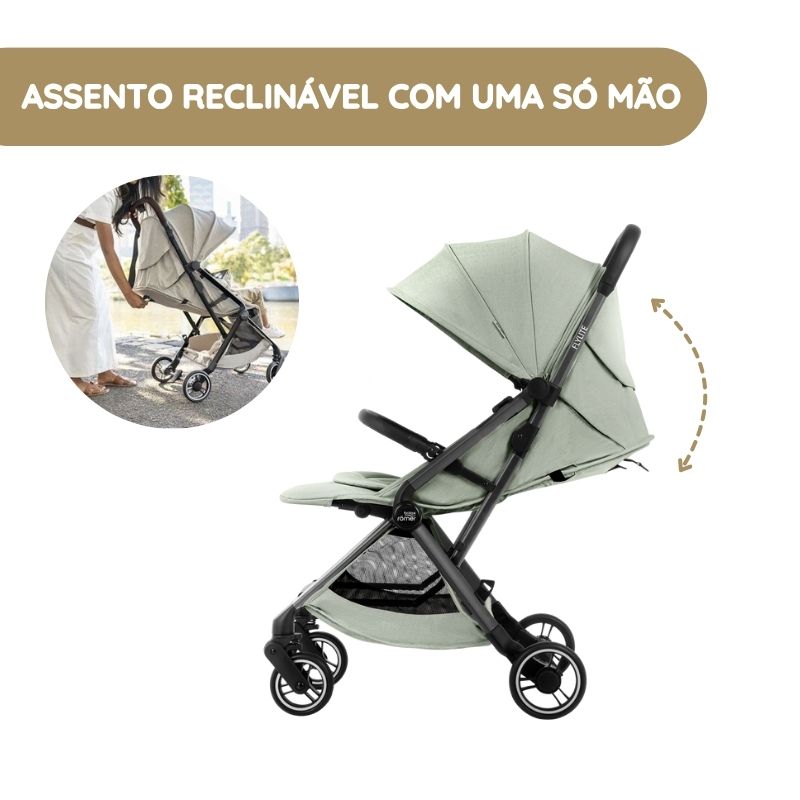 Britax Römer Carrinho de Bebé Flylite - Carbon Black
