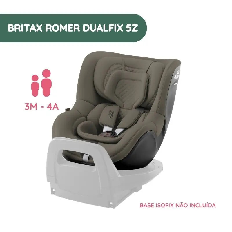 Silla de Coche Dualfix 5Z de Britax Romer - Urban Olive - LUX