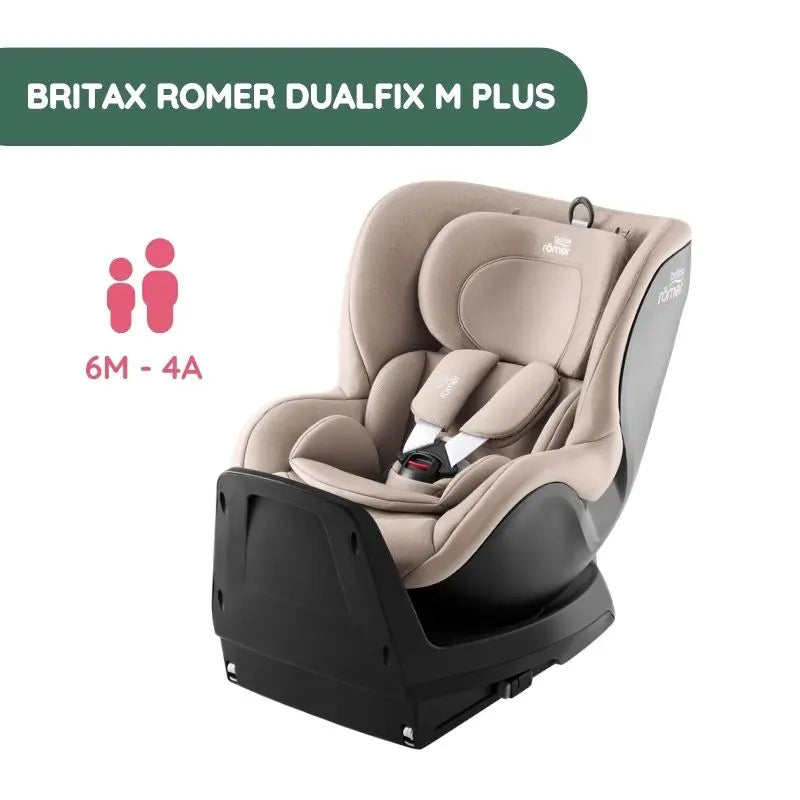 Britax Römer Silla de Coche Dualfix M Plus - Style Teak