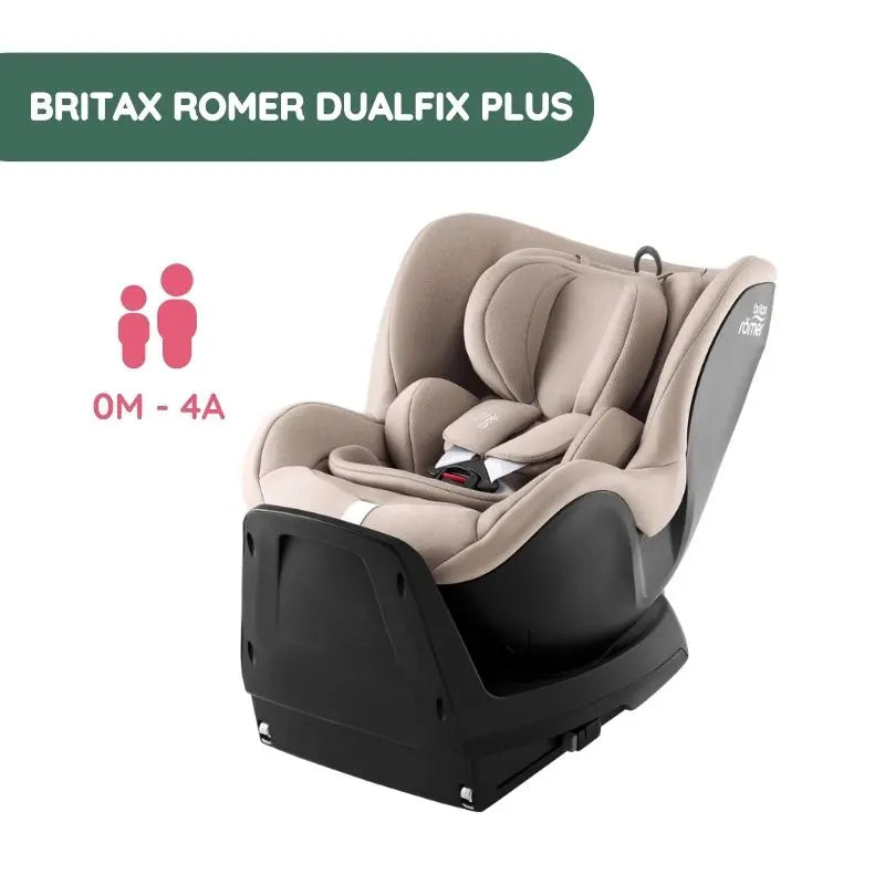 Silla de coche Dualfix PLUS de Britax Römer - Night Blue de 0 meses a 4 años