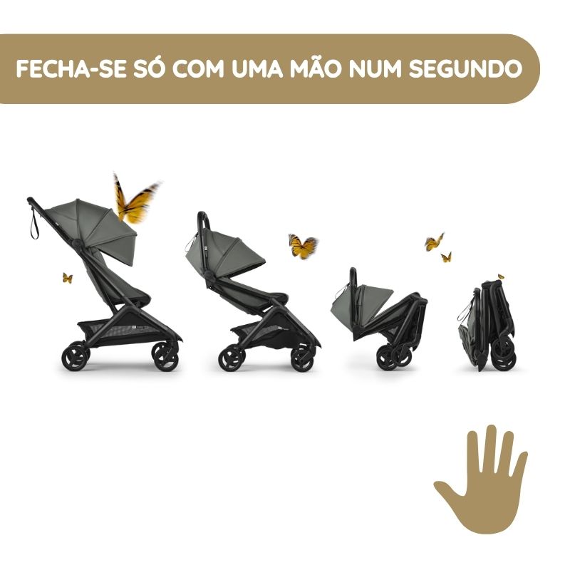 Bugaboo Carrinho de Bebé Butterfly 2 - Desert Taupe