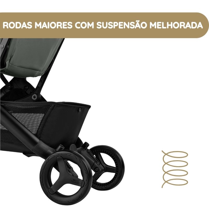 Bugaboo Carrinho de Bebé Butterfly 2 - Forest Green