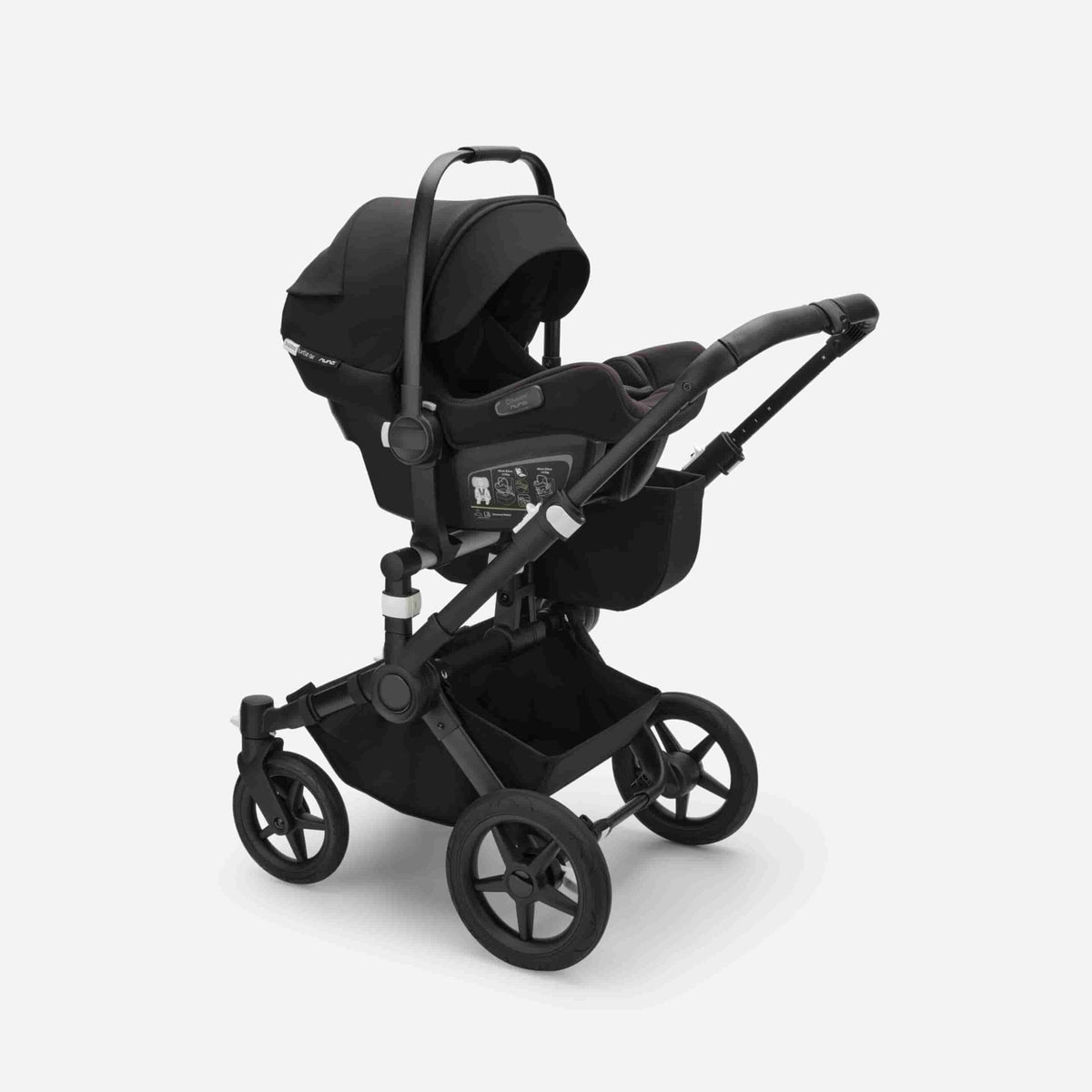 Carrinho de Bebé Donkey 5 Mono Completo da Bugaboo - Cresce com a família - Graphite/Stormy Blue