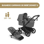 Bugaboo Donkey 6 Carrinho de Bebé - Moon Grey