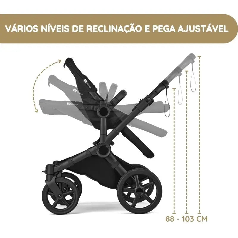 Bugaboo Donkey 6 Carrinho de Bebé - Deep Indigo