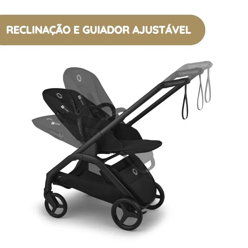 Bugaboo Dragonfly Plus Carrinho de Bebé - Heritage Black