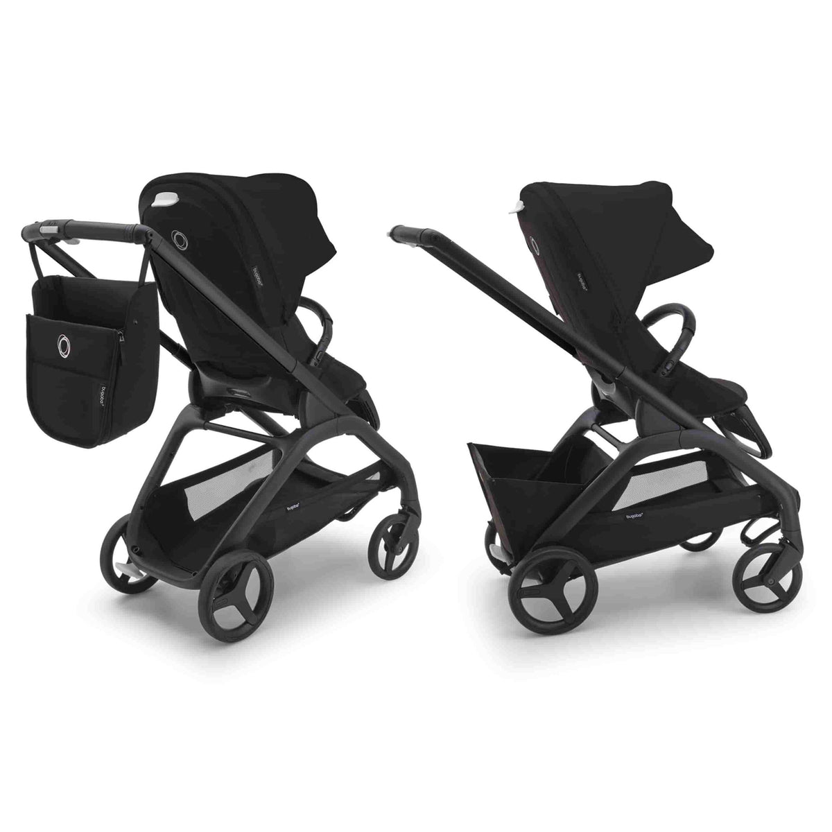 Carrinho de Bebé Dragonfly Completo da Bugaboo - Black/Desert Taupe