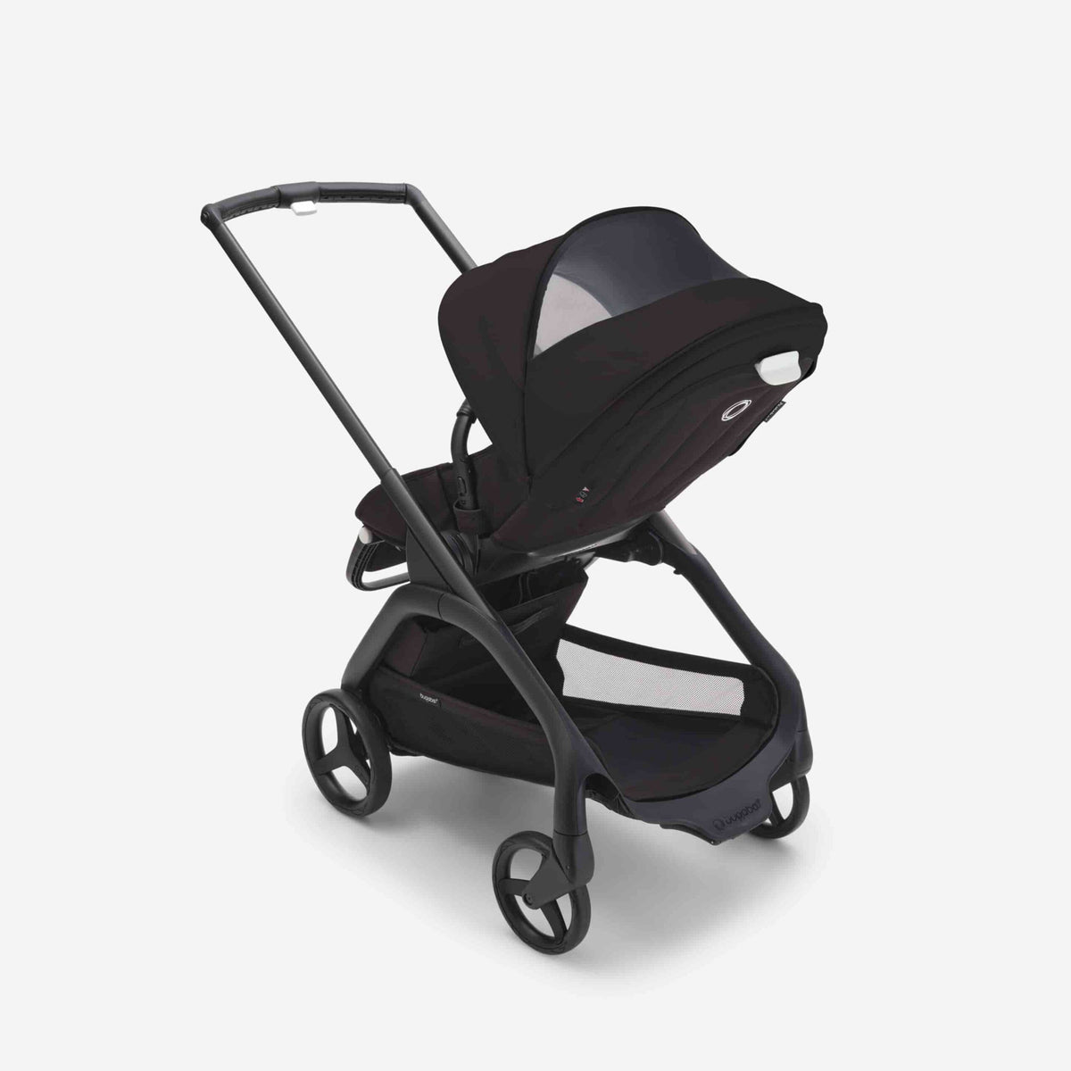 Carrinho de Bebé Dragonfly Completo da Bugaboo - Black/Dark Cherry