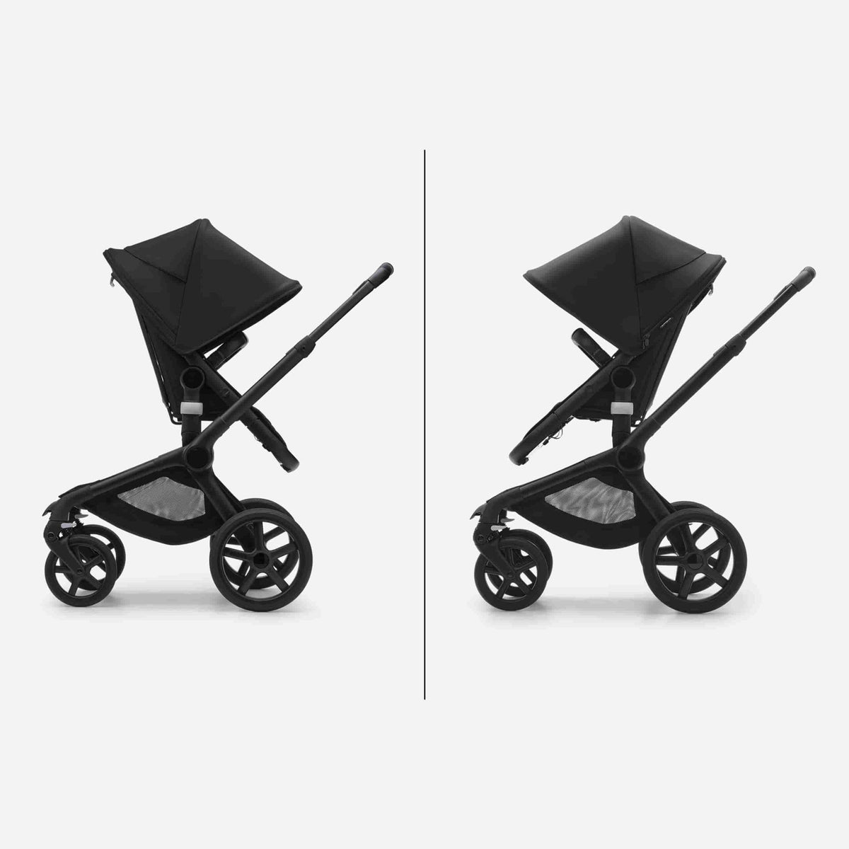 Carrinho de Bebé Fox 5 Completo da Bugaboo  - Black/Midnight Black