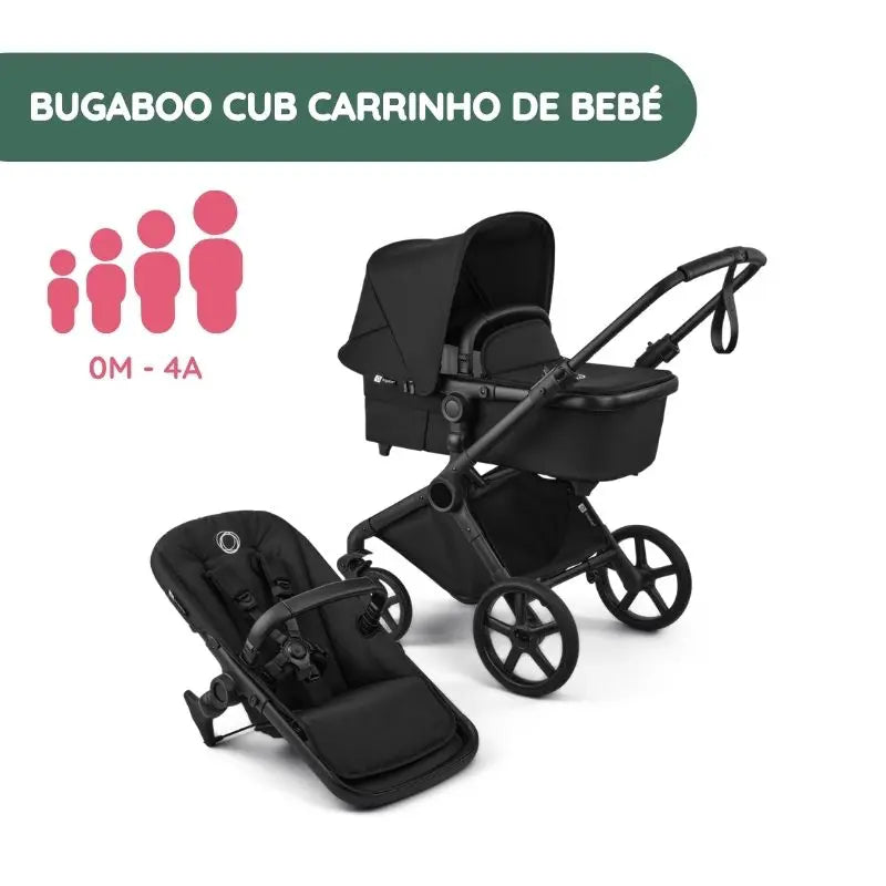 Cochecito Bugaboo Cub - Heritage Black