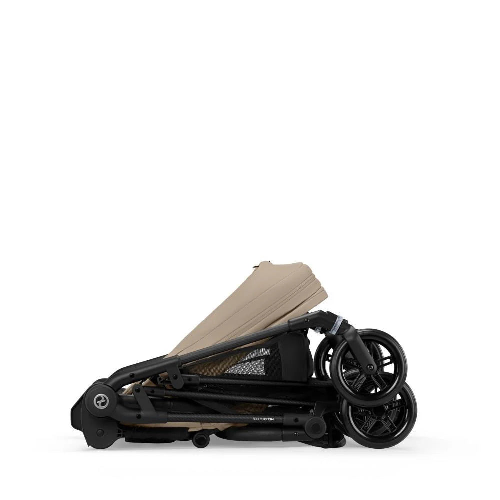 Cybex Carrinho de Bebé Melio Carbon - Almond Beige