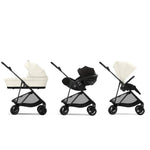 Cybex Carrinho de Bebé Melio Carbon - Canvas White