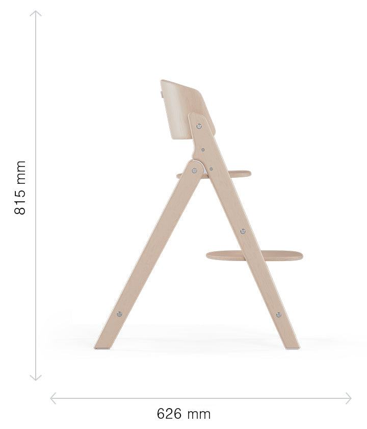 Cybex Cadeira da Papa Click & Fold - All Natural Dark