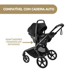 Carrinho de Bebé Bugaboo Fox 5 Renew - Negro/Negro Clássico-Branco Neblina