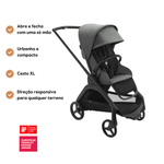 Carrinho de Bebé Dragonfly Completo da Bugaboo - Black/Forest Green
