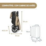 Carrinho de Bebé Compacto Quid 3 da Inglesina - Astral Blue