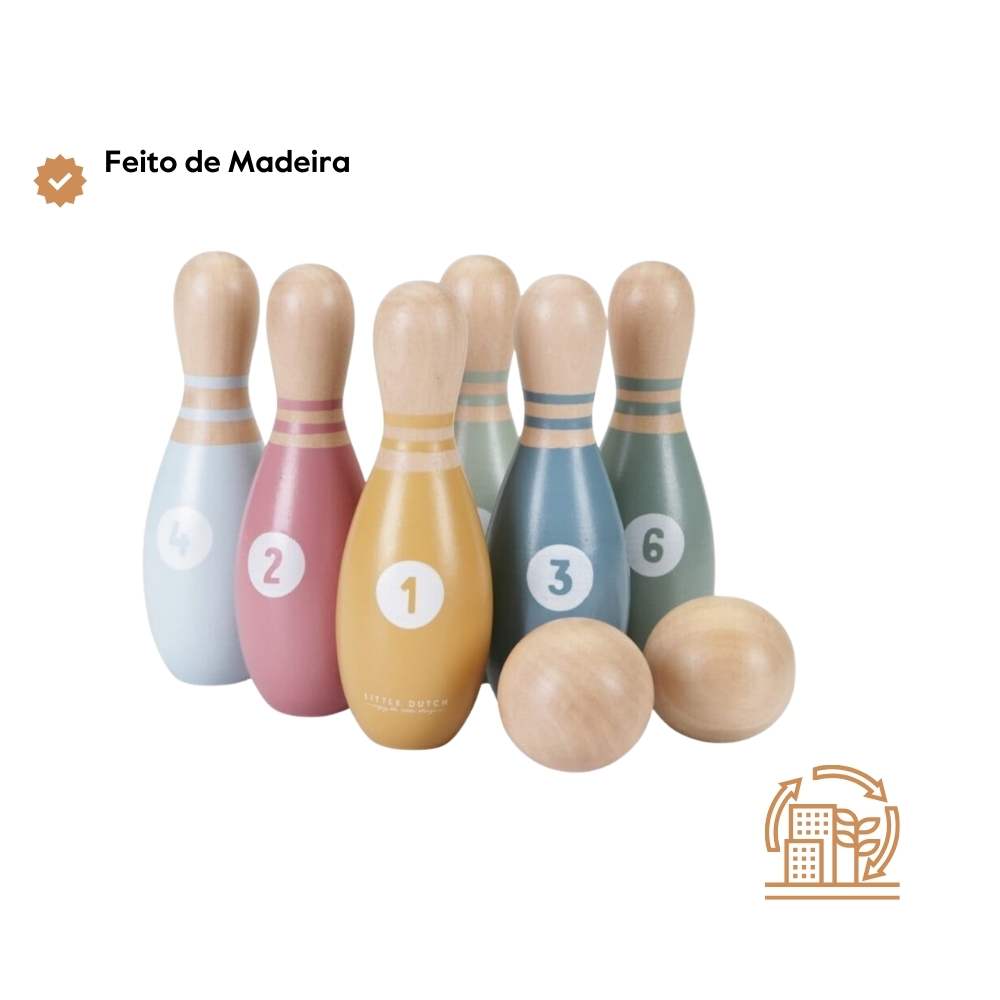 Jogo de Bowling da Little Dutch
