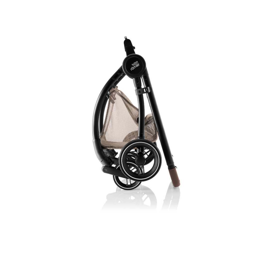Duo Rio Carrinho de Bebé + Alcofa da Britax Romer - Style Teak