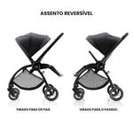 Duo Rio Carrinho de Bebé + Alcofa da Britax Romer - Style Teak