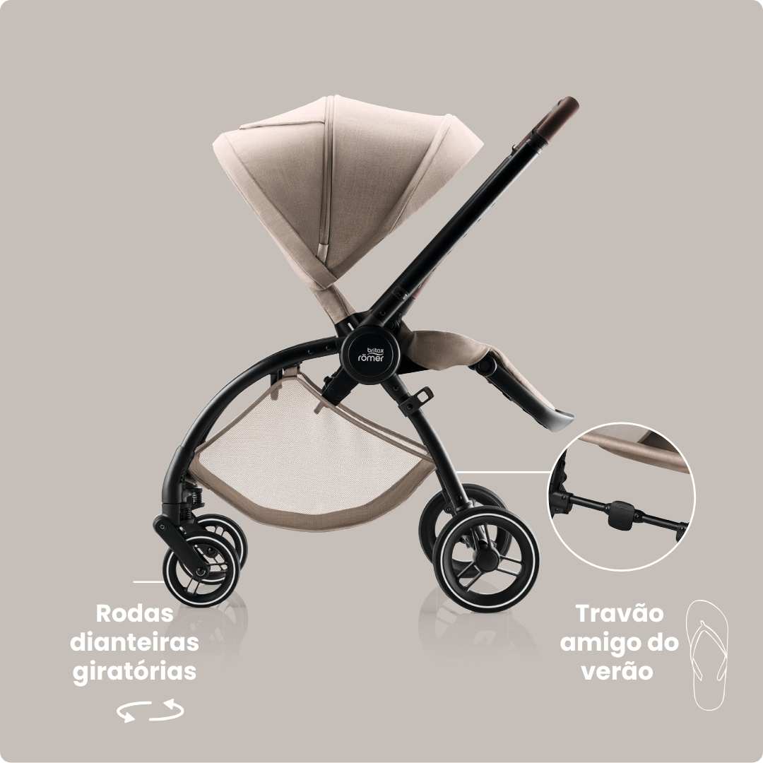 Carrinho de Bebé Rio da Britax Römer - Lux Urban Olive