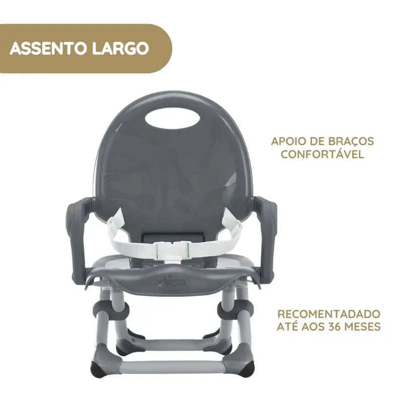 Chicco Assento de Papa Portátil Pocket Snack - Milky Way