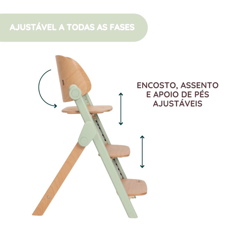 Chicco Cadeira da Papa Meraviglia - Olive