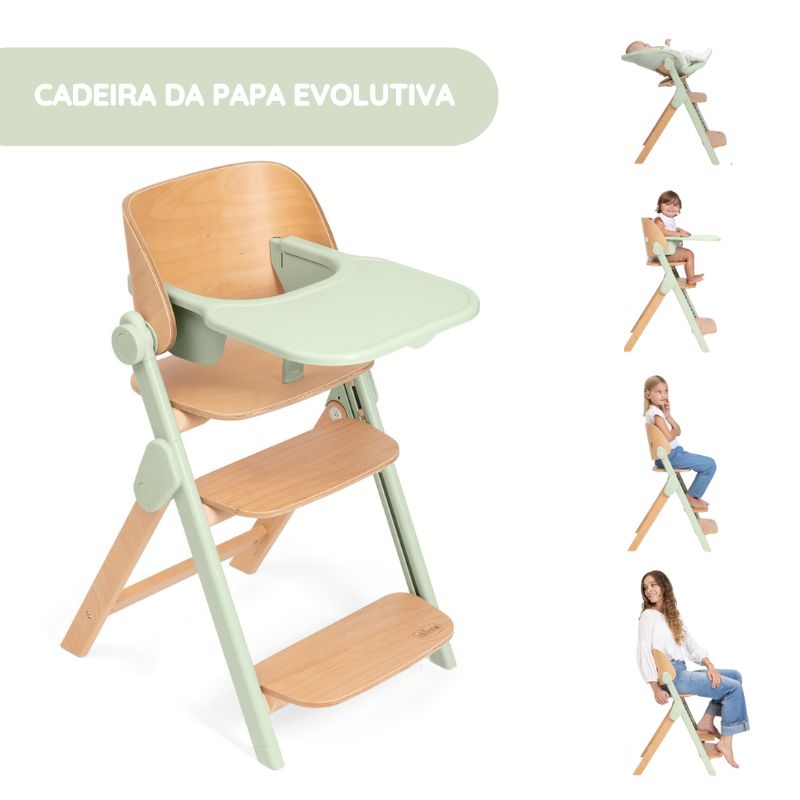 Chicco Cadeira da Papa Meraviglia - Olive