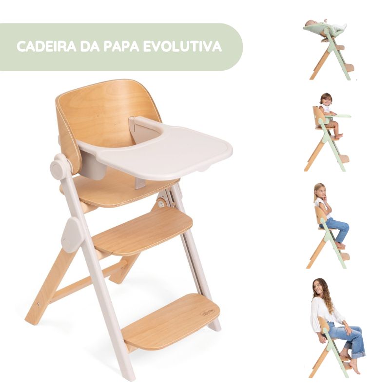Chicco Cadeira da Papa Meraviglia - Fossil