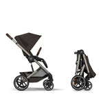 Cybex Balios S Lux Carrinho de Bebé - Chocolate Brown
