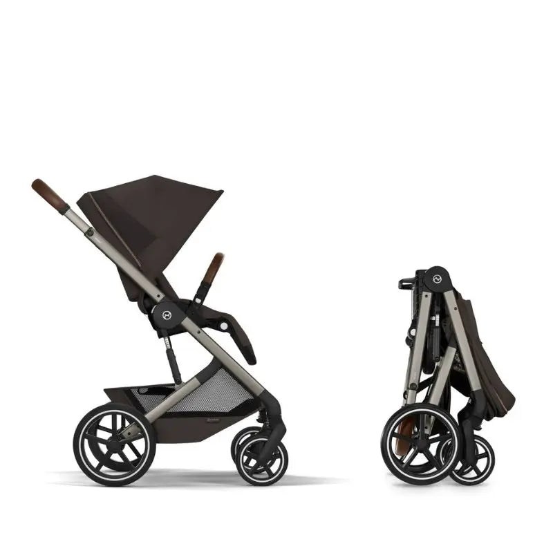 Cybex Balios S Lux Carrinho de Bebé - Chocolate Brown