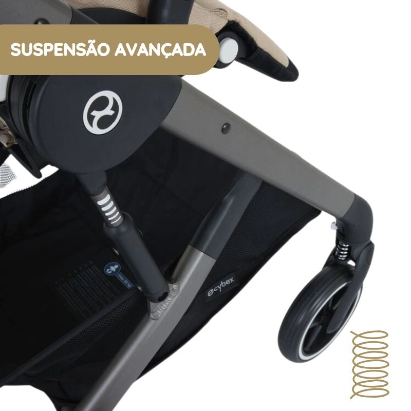 Cybex Carrinho de Bebé Balios S Lux - Seashell Beige