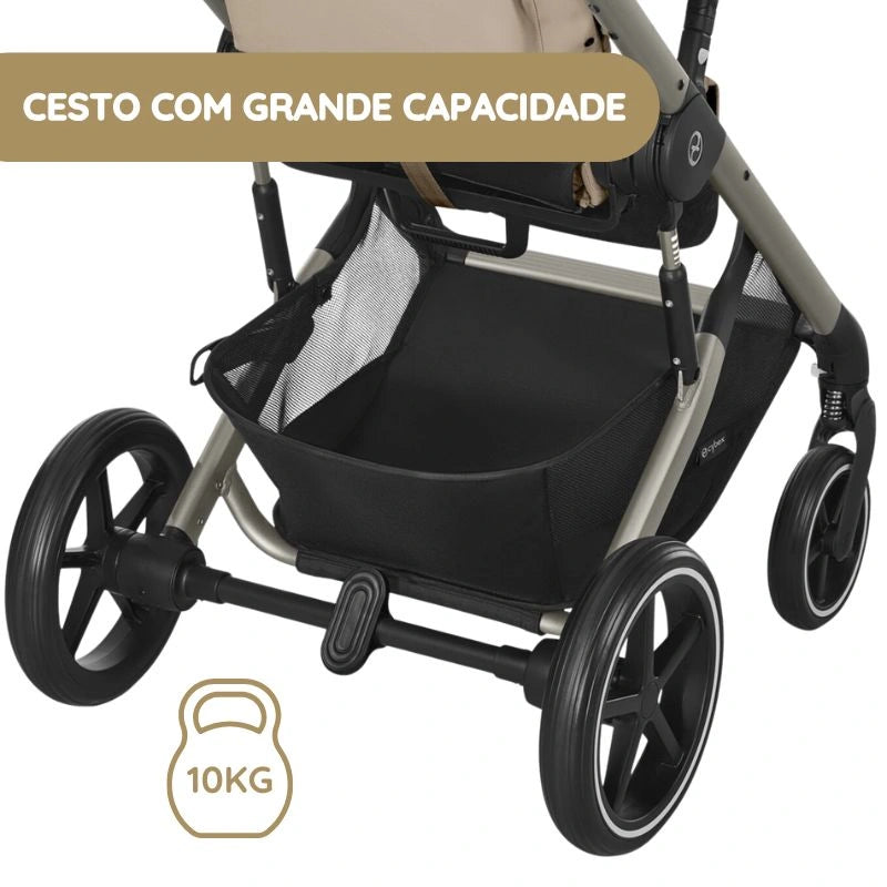 Cybex Carrinho de Bebé Balios S Lux - Seashell Beige