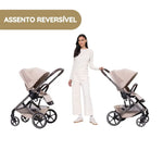 Cybex Balios S Lux Carrinho de Bebé com Alcofa Dobrável - Moss Green