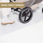 Cybex Balios S Lux Carrinho de Bebé com Alcofa Dobrável - Moon Black