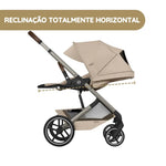 Cybex Balios S Lux Carrinho de Bebé com Alcofa Dobrável - Moon Black