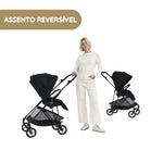 Cybex Carrinho de Bebé Melio Carbon - Candy Pink