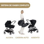 Cybex Melio Carbon Carrinho de Bebé - Candy Pink