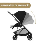 Cybex Melio Carbon Carrinho de Bebé - Moss Green