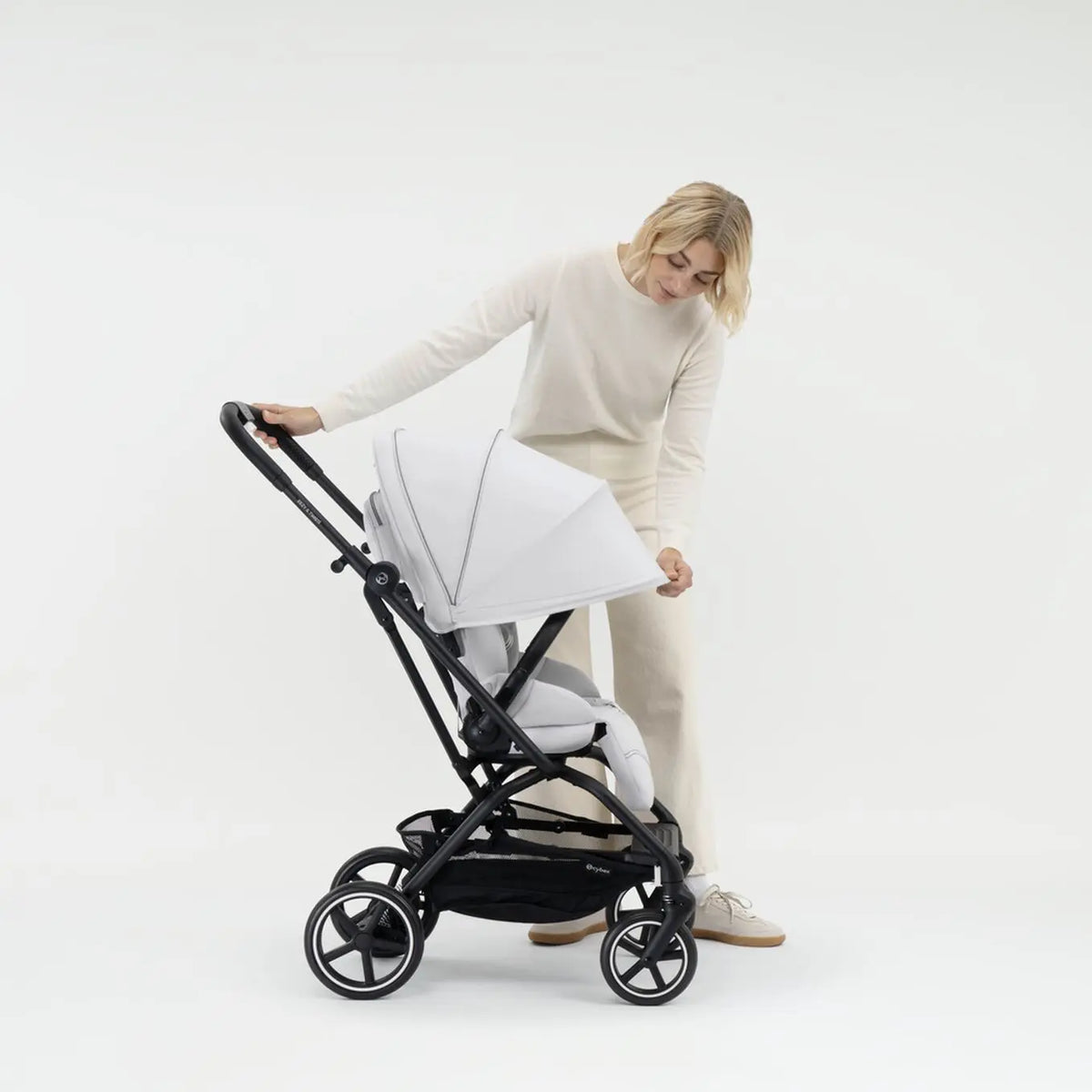 Cybex Eezy S Twist+ 2 Carrinho de Bebé - Almond Beige