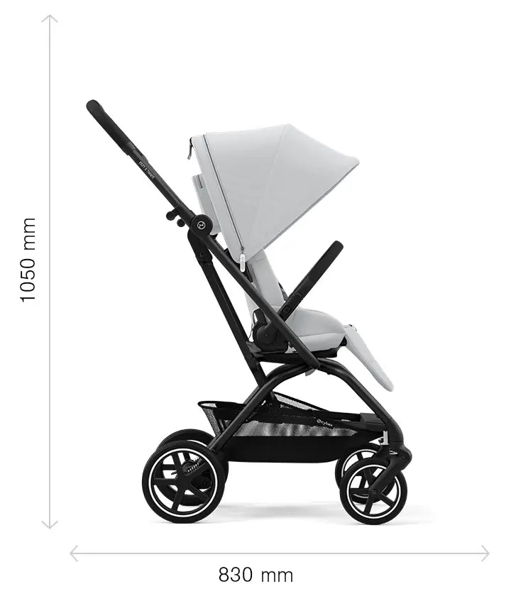 Cybex Eezy S Twist+ 2 Carrinho de Bebé - Almond Beige