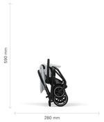 Cybex Eezy S Twist+ 2 Carrinho de Bebé - Dune Grey